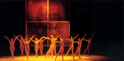 Scena dal balletto dei Tre Madrigali.